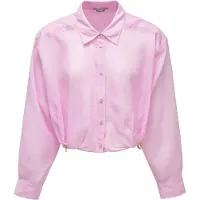 Salsa Jeans 21012028 Cropped Skjorte Med Lange Ermer