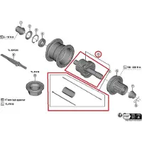 Shimano Fh-u6060 Y3k598020 Navaksel