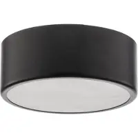 TEMAR LIGHTING Taklampe Cleo, Ø 20 cm, IP20, svart, metall, E27