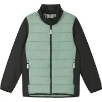 Reima Softshell Jakke - Quiltet - Trekking - Hybrid - Stone Gree - - 13 år (158) - Softshell