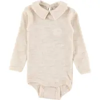 Joha Body I/e - Ull - Krage - Krem - - 100 - Langermet Body