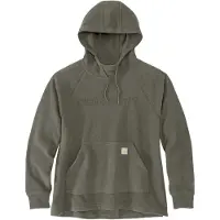 Carhartt Force Rochester Sweatshirt Women Dusty Olive Heather L