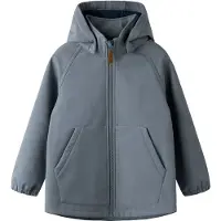 Name it Softshell Jakke m. Fleece - Magic - NmmAlfa08 - Flintsta - - 5 år (110) - Softshell