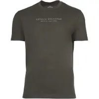 Armani Exchange for man. XM001280AF10361M8317 Regular T-Shirt with Logo (XXL), Casual, Green, Cotton, Short sleeve