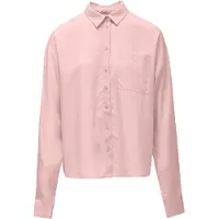 Salsa Jeans 21011379 Linen Oversized Skjorte Med Lange Ermer