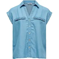 Salsa Jeans 21010890 Kort Ermet Bluse