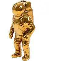 Seletti Cosmic Diner Starman-vase, gull. H 28 cm, porselen
