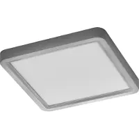 Osram LED-taklampe ORBIS QUICKFIX 32 x 32 cm, sølv, clickdim