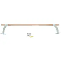 Master balettskinne/stang til yoga-pilates, tre, 120 cm