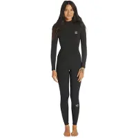 Billabong Synergy 5/4 Back Zip Full Våtdrakt svart