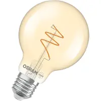 Osram LED Vintage G80 E27 4,9W 922 Spiral Filament gull dimbar