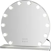Gillian Jones Sminkespeil - 12 LED - Hollywood - - OneSize - Speil