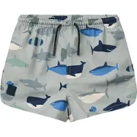 Liewood Badeshorts - Aiden - UV40+ - Shark/Dove Blue - - 5 år (110) - Badetøy