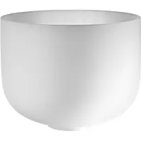 Meinl Sonic Energy 12" Crystal Singing Bowl Note B3 440 Hz Crown Chakra