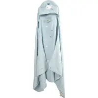 Filibabba Badehåndkle m. Hette - Christians Whale Snakker - - OneSize - Babyhåndkle
