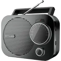 Muse M-050 R, Personlig, Analog, FM, MW, Svart, Alkalinsk, C
