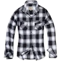 Brandit Amy Flannel Skjorte Med Lange Ermer