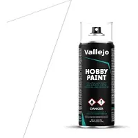 Vallejo 28.010, Grunning, Plastikk, Ferdigmikset, Plastikk, Hvit, Løsemiddelbasert