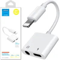 JOYROOM Audio Adapter 3.5mm S-Y104 (white)