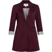 Vila Visaga Lang Jersey Blazer