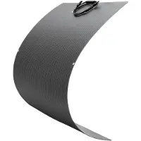 Vevor fleksibelt solcellepanel, 200W semifleksibelt bøyelig monokrystallinsk solcellepanel, 21,9 % effektivitetsmono off-grid lader med MC4-utgang, IP67 vanntett for marine bobiler, bilhytter, buede o