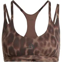 Adidas Optime Leopard Strappy Sports-bh Med Lav Støtte