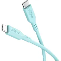 Goobay 77744, 1,5 m, USB C, USB C, USB 2.0, 0,48 Gbit/s, Turkis