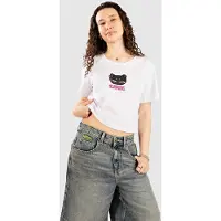 Empyre Sk8 Cats For The Girls Boxy T-skjorte hvit