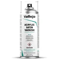 Vallejo 28.532, Hvit, Satin, 400 ml, Spray, 1 stykker