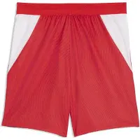 Puma Switzerland 2026 Shorts Youth, Clothing, Red/White, 15-16Y