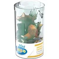 Papo Mini Figurer - 6 stk. - Ville dyr - - OneSize - Lekedyr
