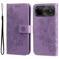 Mtp Products Huawei Nova 15 Pro/15 Ultra Mandala Series Lommebok-deksel - Lilla