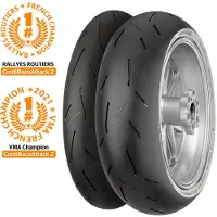 Continental Contiraceattack 2 Zr Soft 58w Motorsykkel Sport-touring Fordekk