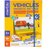 MierEdu Magnetisk Lekesett - Transportmidler - - OneSize - Magnetisk leketøy