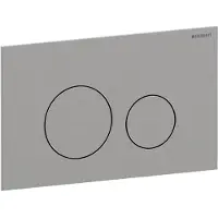 Geberit Sigma40 betjeningplade - Til dobbeltskyl square Hvid