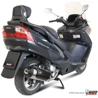 MIVV Urban Suzuki Burgman 250/burgman 400 2003-06 C.su.0009.b Ikke-homologisert Komplett Eksosanlegg