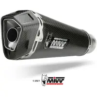 MIVV Delta Race Yamaha Mt-09/sp/fz-09 2021-23 Y.066.ldrc Homologert Komplett Linjesystem