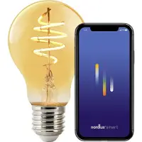 Nordlux Smart E27 Deco A60 Lyspære Ravfarvet