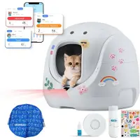 Catlink BayMax CL-CA-01 selvrensende kattetoalett 7 l