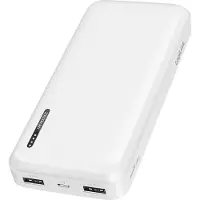 Logilink PA0323W, 20000 mAh, 12 W, Hvit