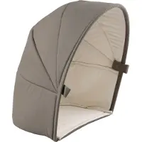 Sebra Baldakin for 3-in-1 Babynest - Dark Olive - - OneSize - Babynest
