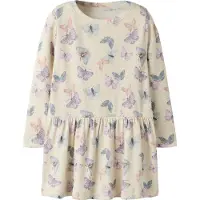Name It Mini Kjole - Rib - NmfFilua - Peyote/MELANGE - - 4 år (104) - Kjole