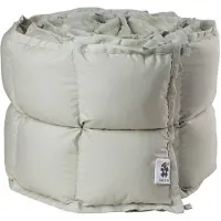Sebra Sengekant beskyttelse - Kapok - 360x26 cm - Mist Green - - OneSize - Sengekant beskyttelse