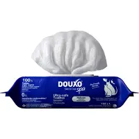 Douxo Spa Skin & Coat Ultra-Safe pleieservietter - 100 stk