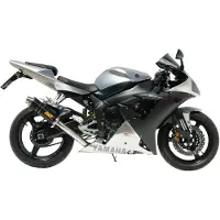 MIVV Gp Yamaha Yzf 1000 R1 02-03 Y.012.l2s Homologert Slip On Lyddemper