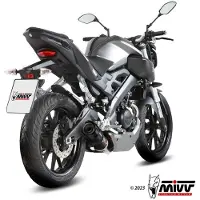 MIVV Gp 1x1 Yamaha Mt-125 15-19/yzf R125 14-18 Homologert Komplett Linjesystem