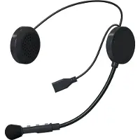INF Handsfree-sett til motorsykkelhjelm Bluetooth 5.2 Black