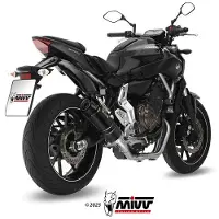 MIVV Gp 2x1 Yamaha Mt-07/fz-07 14-24 Homologert Komplett Linjesystem