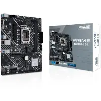 Asus PRIME H610M-E D4-CSM - Hovedkort - micro ATX - LGA1700-sokkel - H610 Chipset - USB 3.2 Gen 2, USB 3.2 Gen 1 - Gigabit LAN - innbygd grafikk (C...