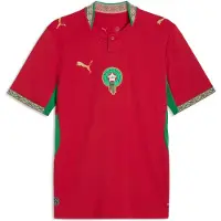 Puma Morocco 2026 Home Jersey Men, Football, Fast Red/Victory Gold, M